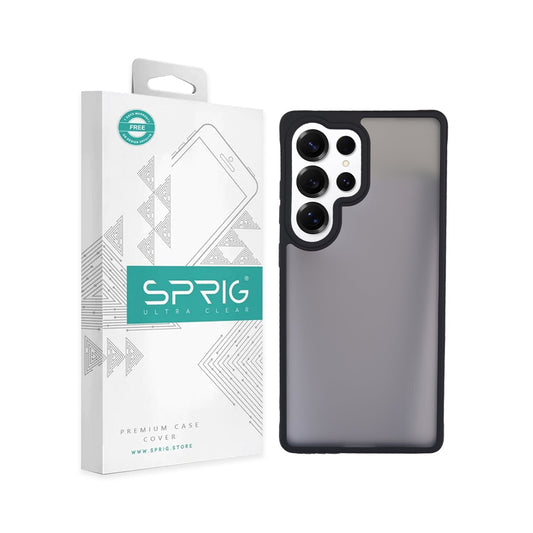 Samsung Galaxy S25 Ultra Wraps (Back Cover Case) - Mistclear - Black