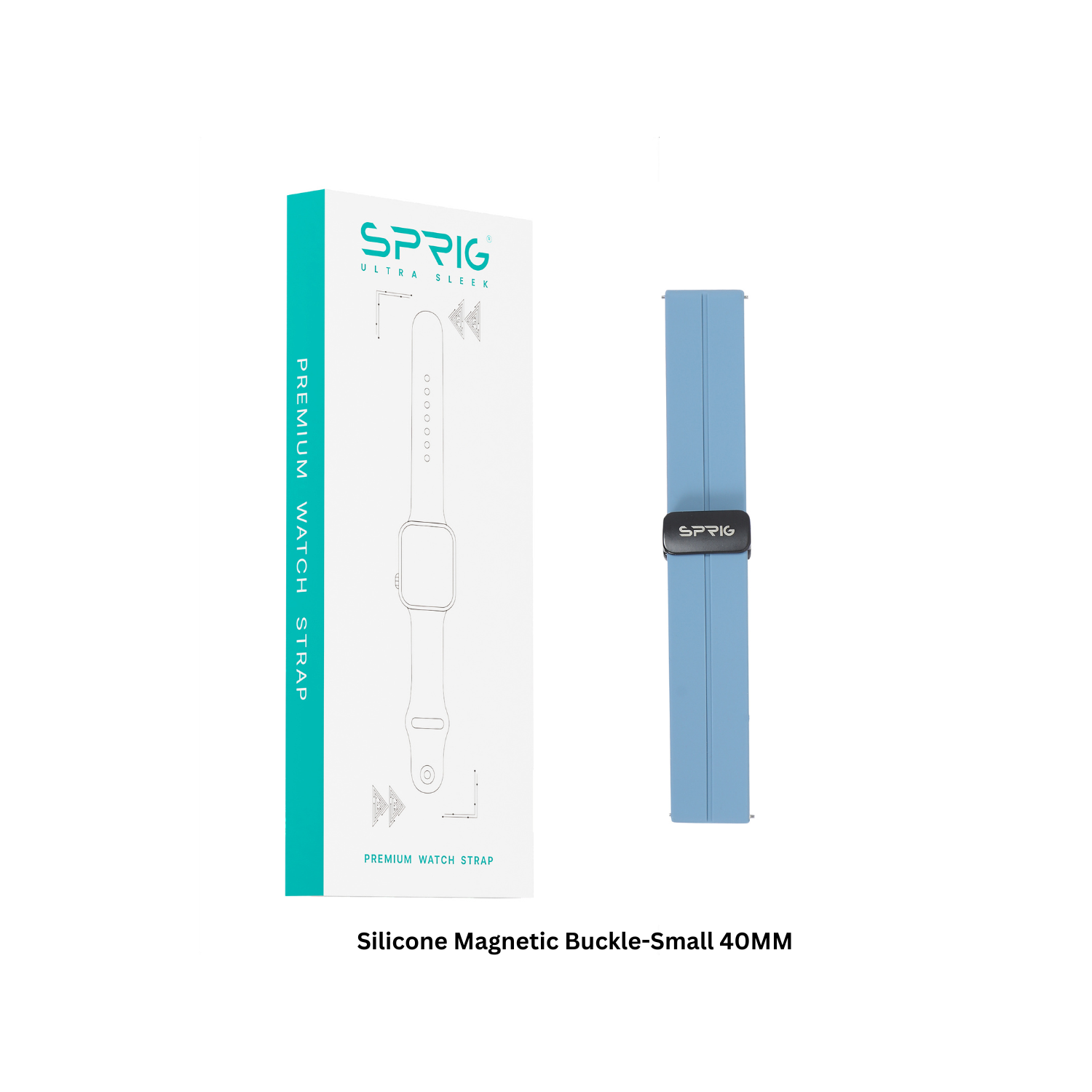 Magnetic Silicone-Blue-Small 40MM