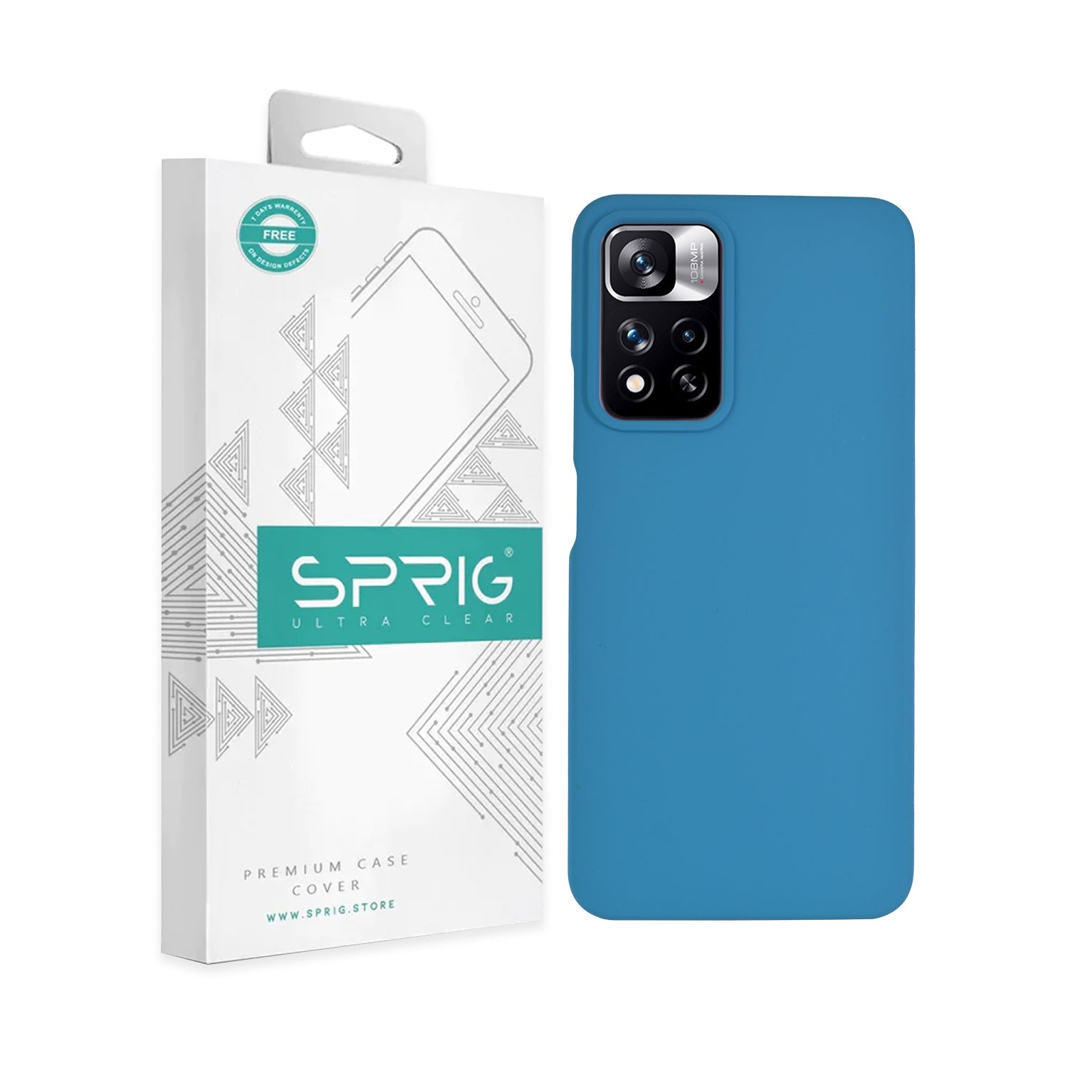 Mi 11i Hypercharge Back Cover Case - Sprig