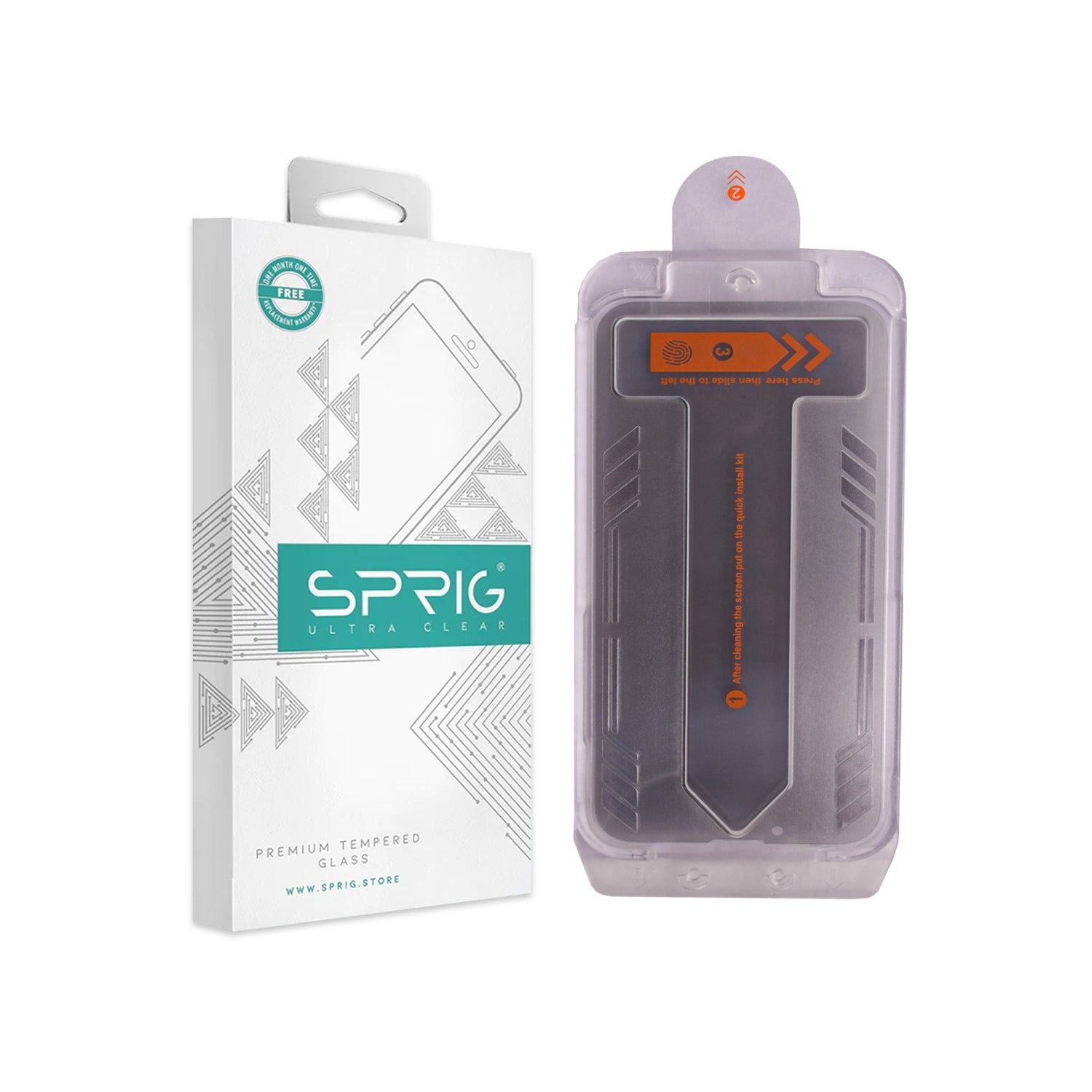 With DIY Applicator-Clear Anti-Spy