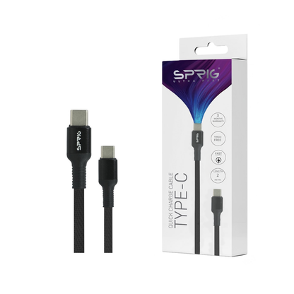 Type-C to C Cable (45W)-Black-45W
