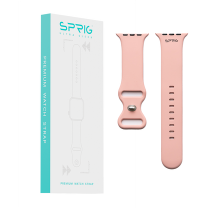 Butterfly Silicone Strap-Rose Pink