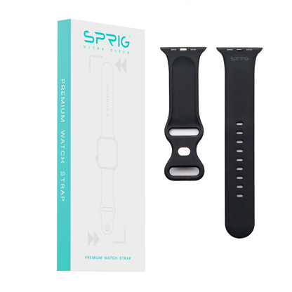 Butterfly Silicone Strap-Black