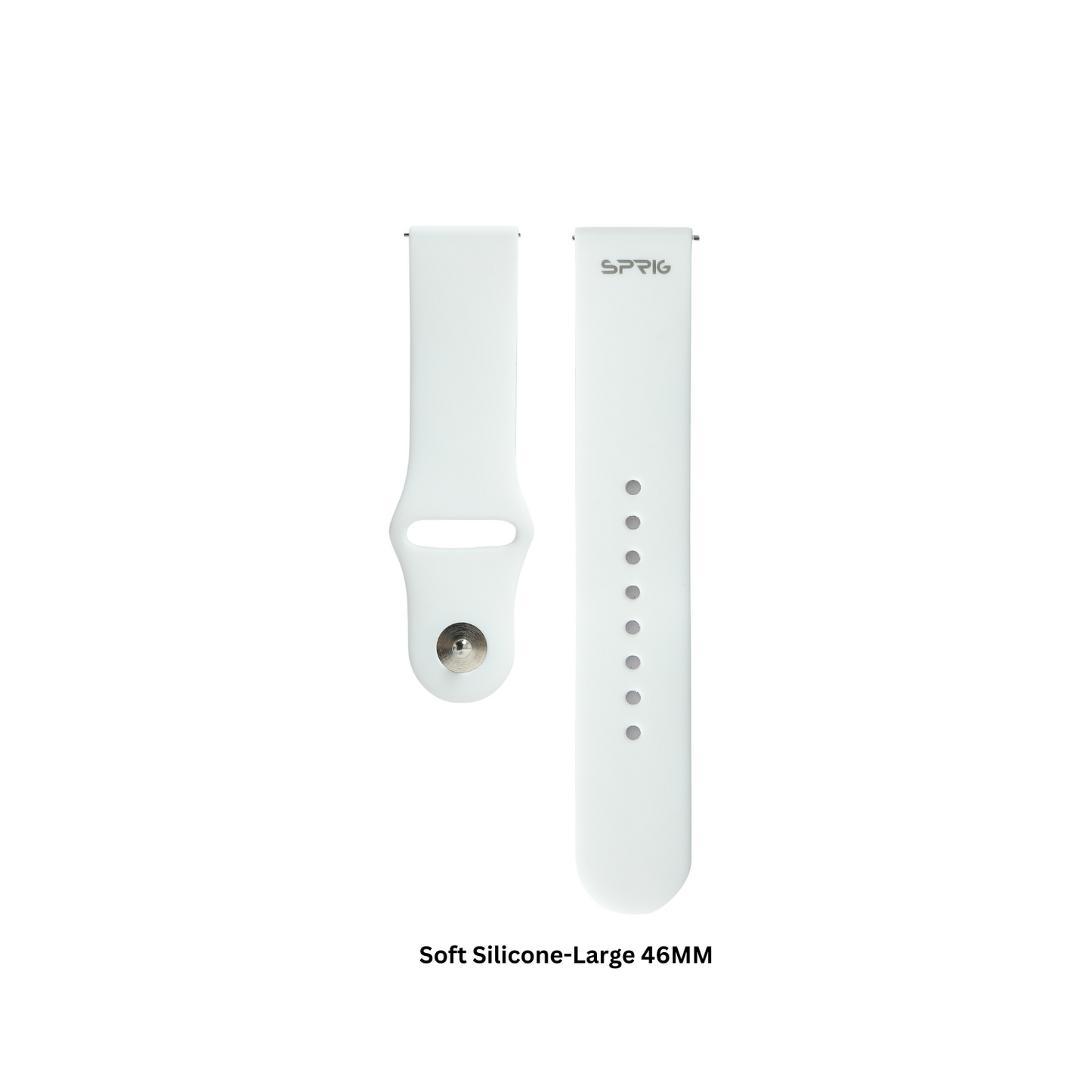 Soft Silicon Classic LTE-White-Large 46MM