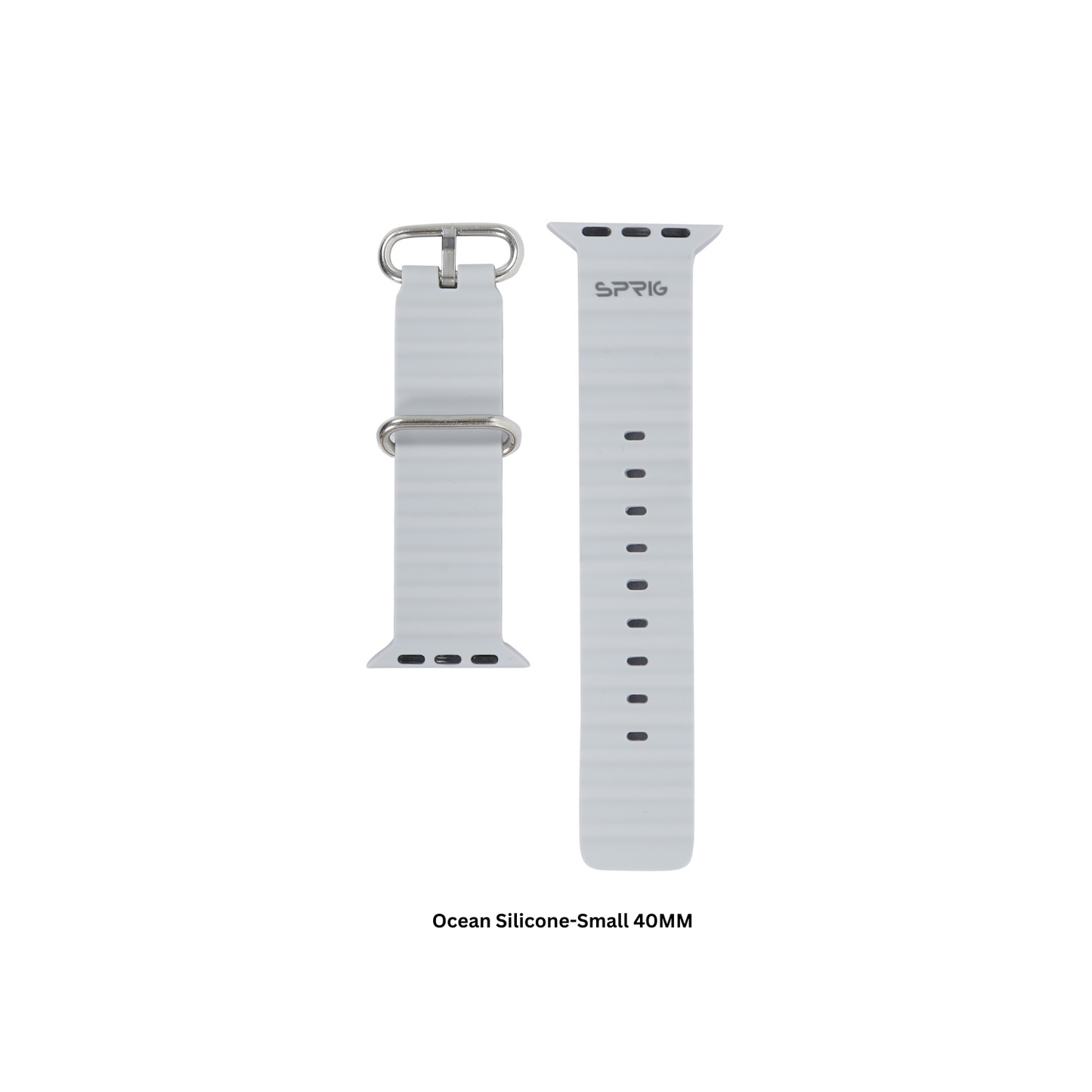Ocean Silicone-Grey Small 40MM