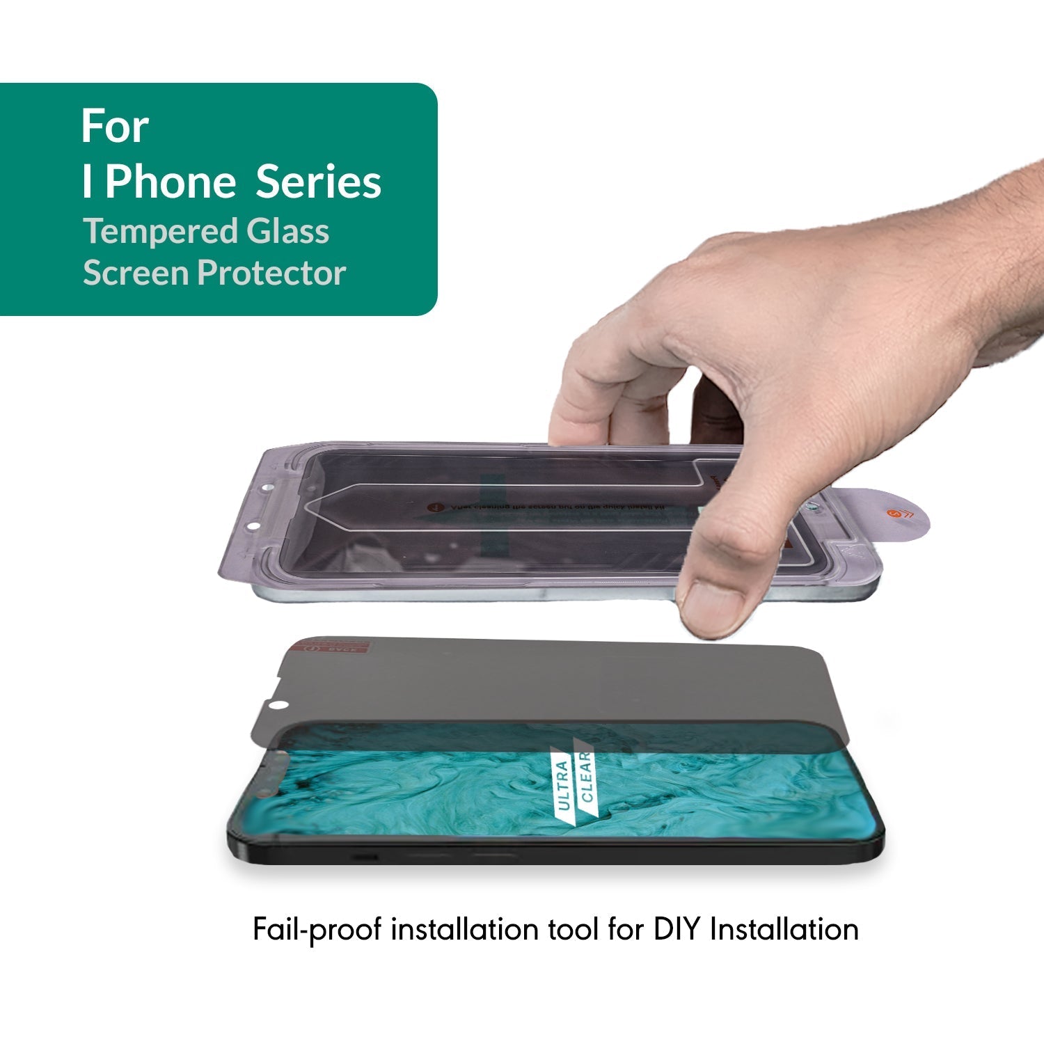 With DIY Applicator-Clear Anti-Spy