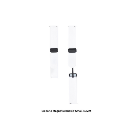 Magnetic Silicone Classic-White-Small 42MM