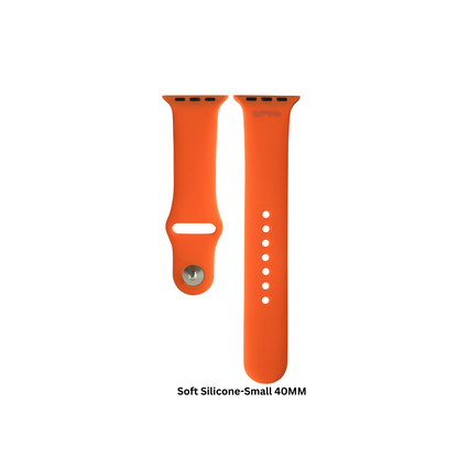 Soft Silicone-Orange-Small 40MM