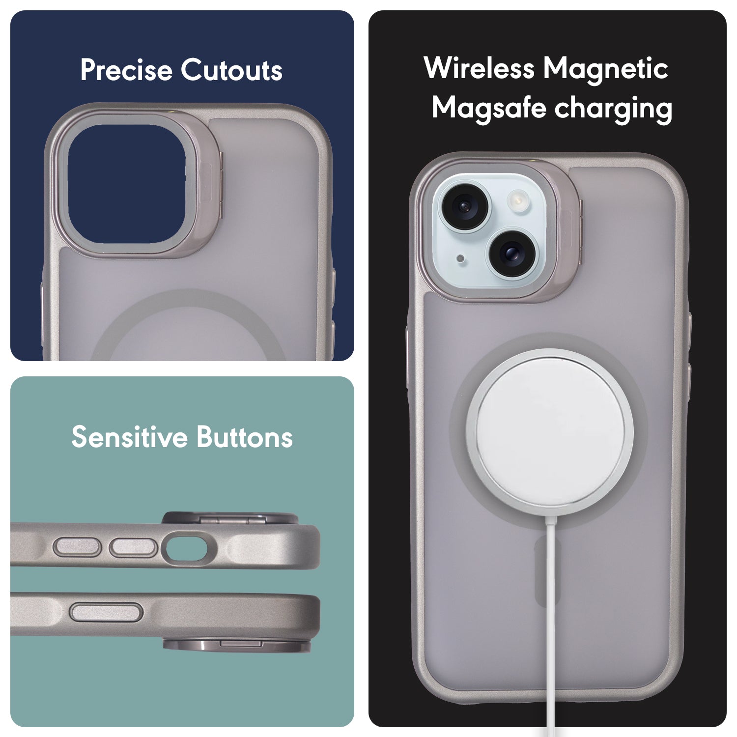 MistMag Camera Glass Stand-Grey