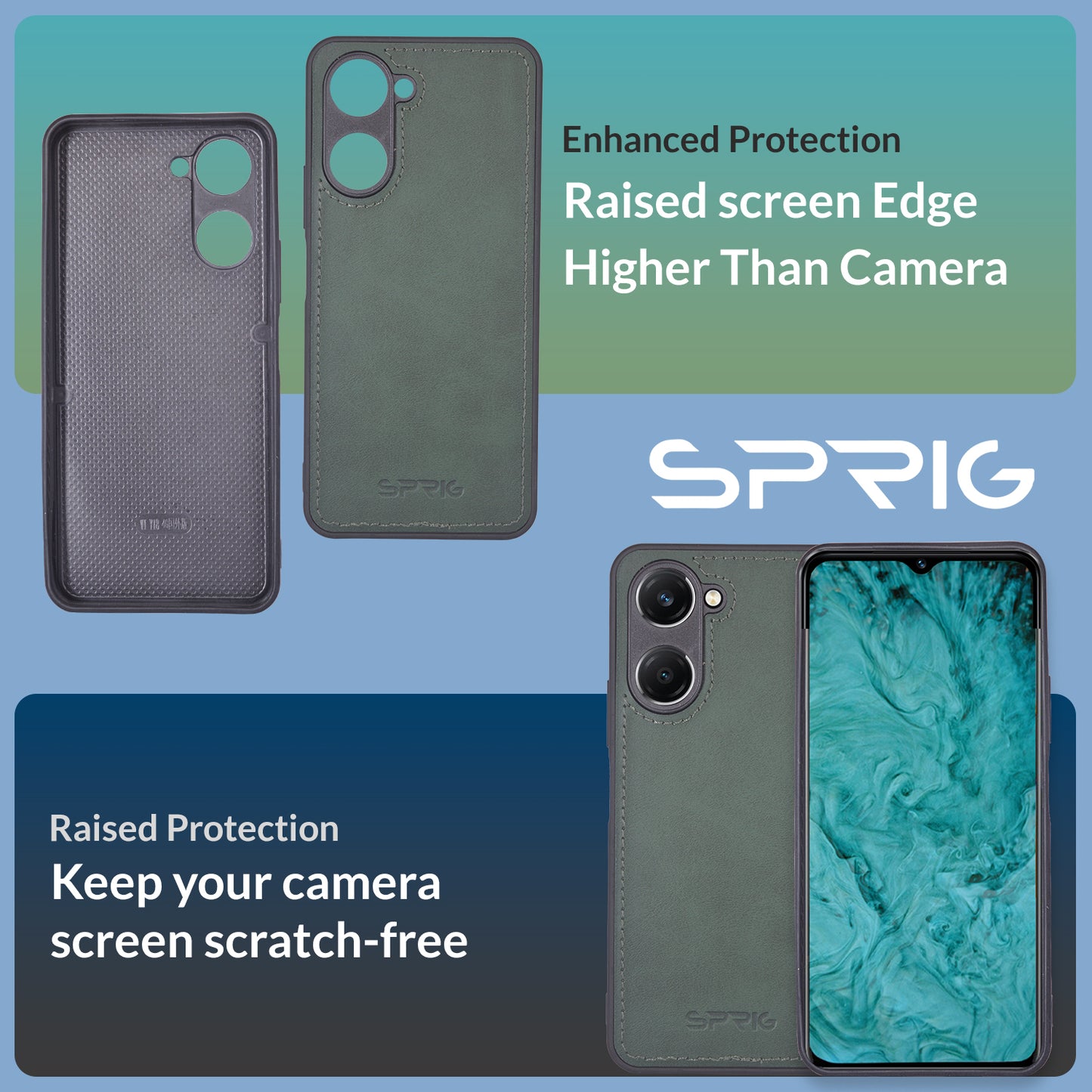 TPU Matte Leather-Green