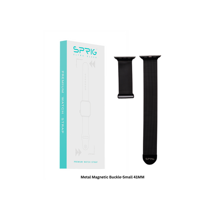 Metal Magnetic Buckle-Black Small 41MM