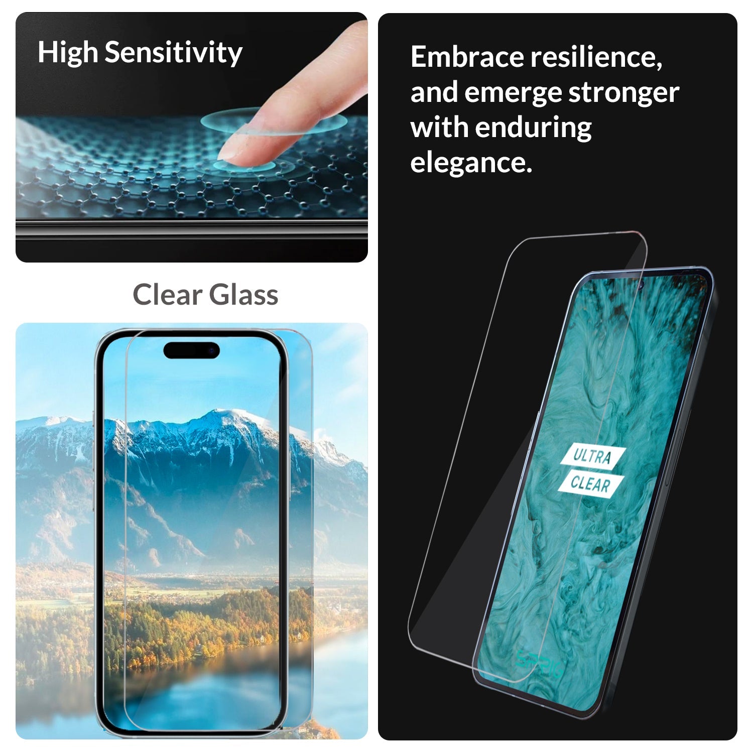 ShieldCrystal-Clear Transparent