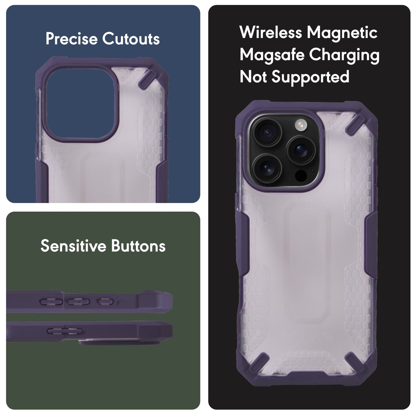 FortArmor Plain-Dark Purple