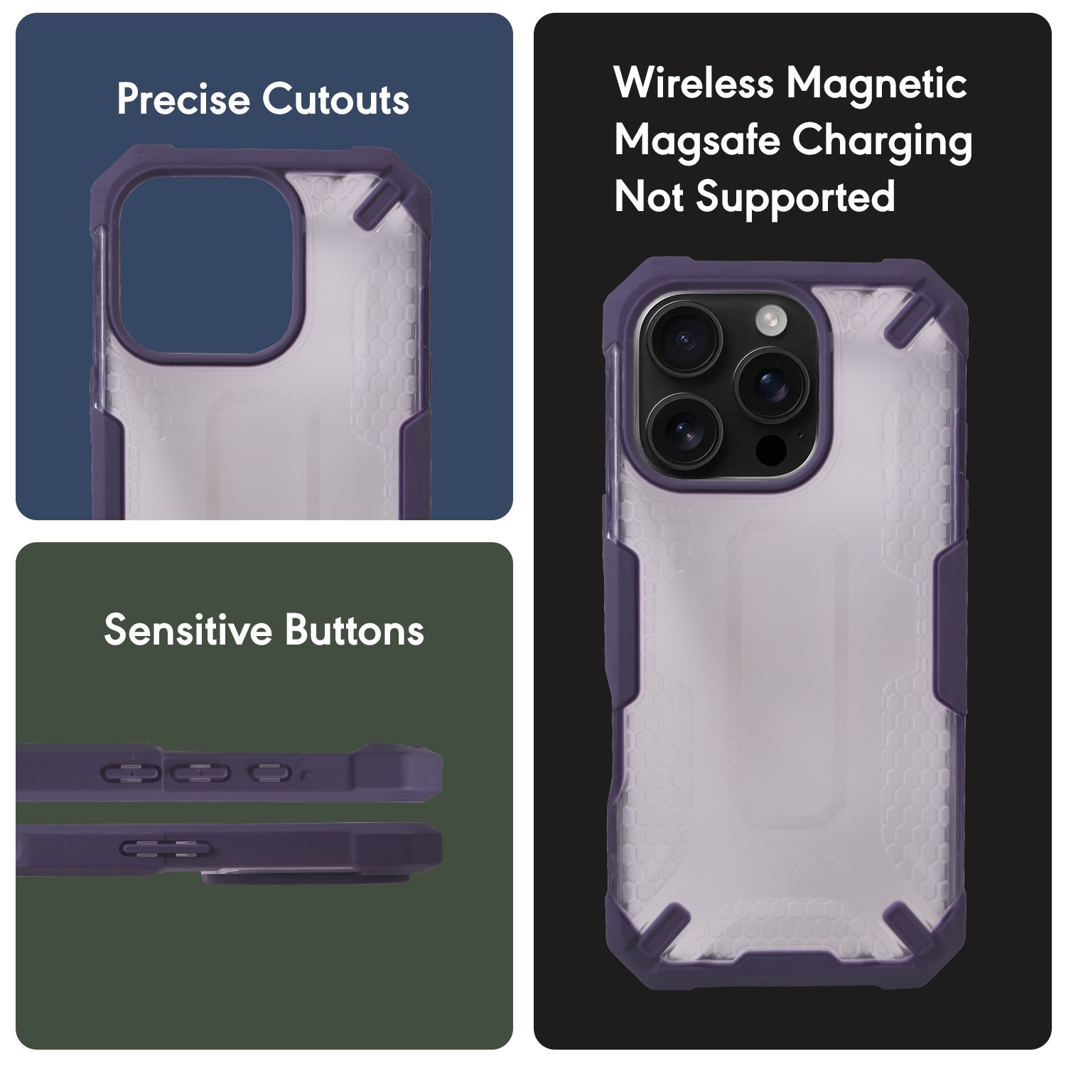 FortArmor Plain-Dark Purple