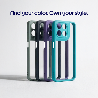 AuraShine (TPU PC)-Curacao Blue Transparent