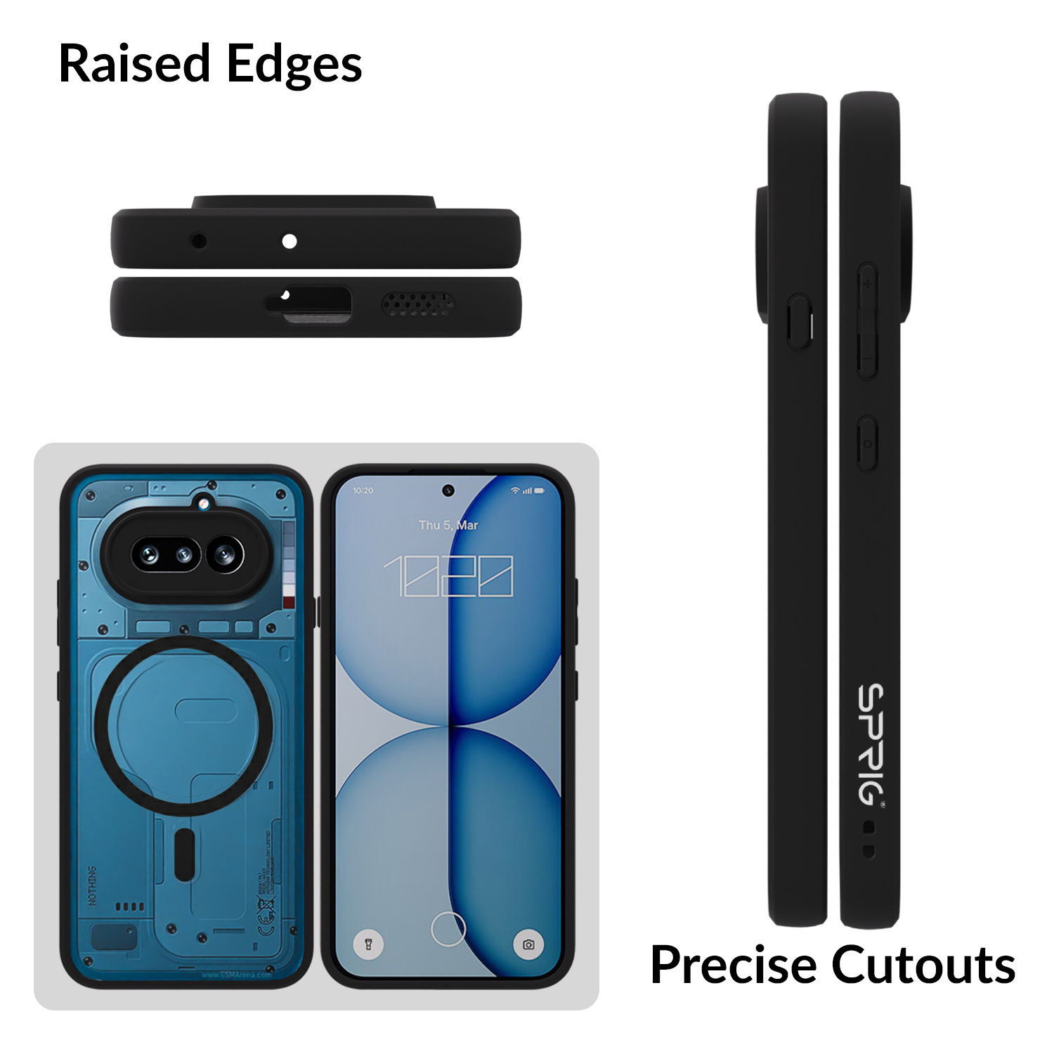 EdgMag (TPU PC Magsafe)-Black