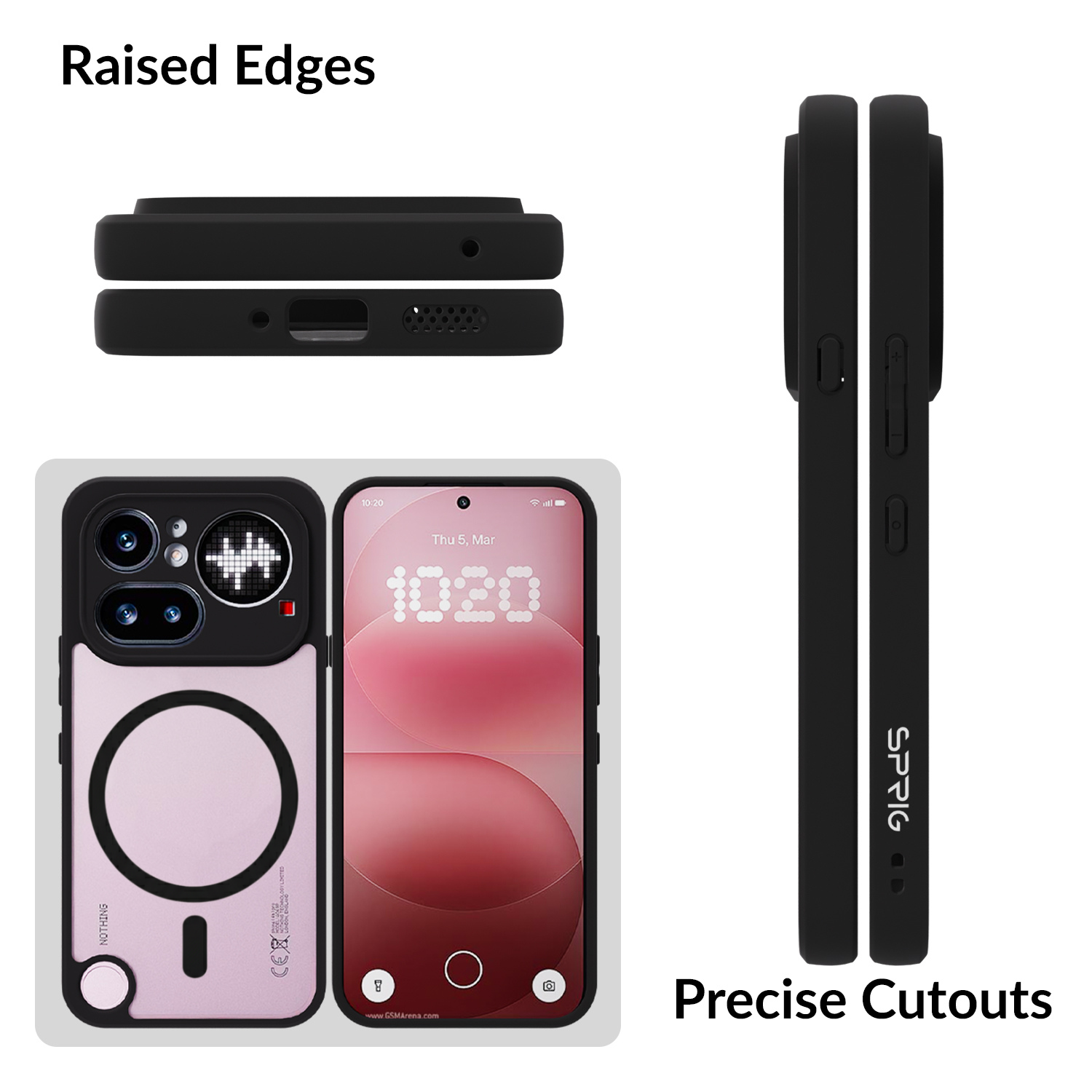 EdgMag (TPU PC Magsafe)-Black
