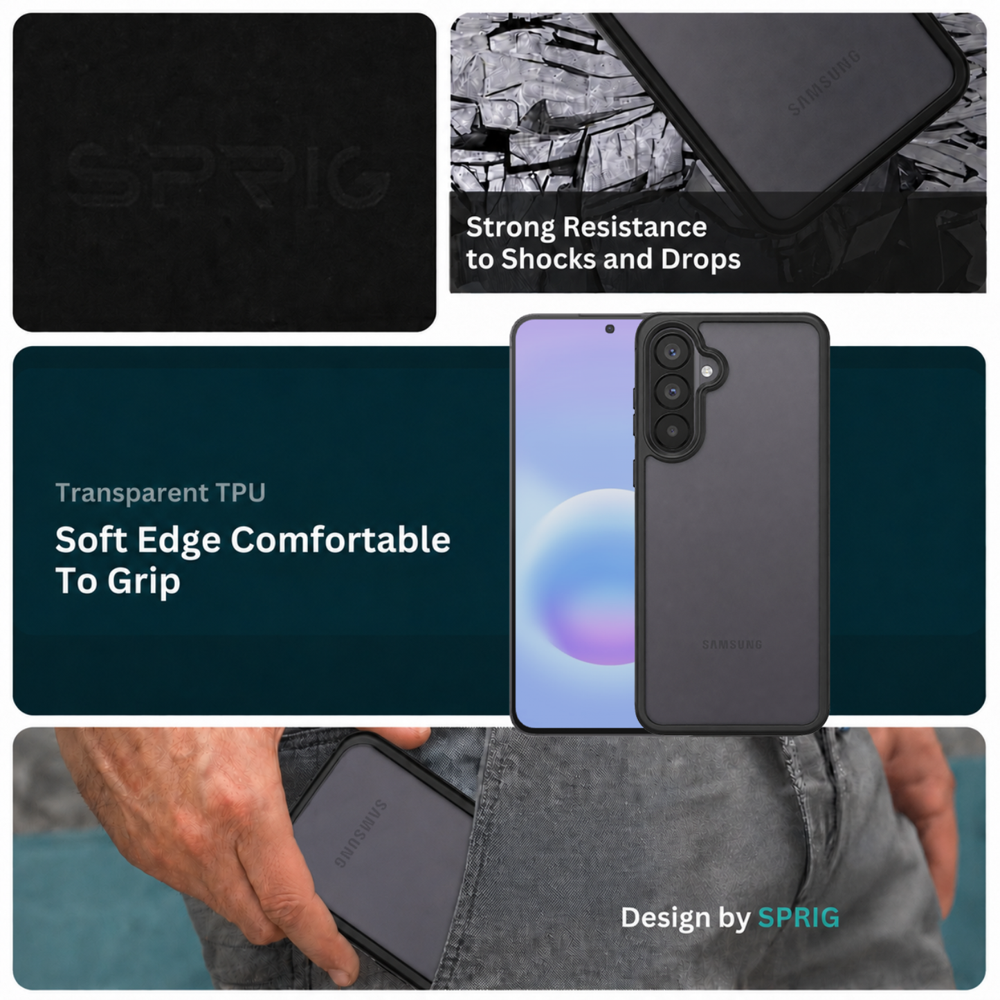 EdgeTone (TPU PC)-Black