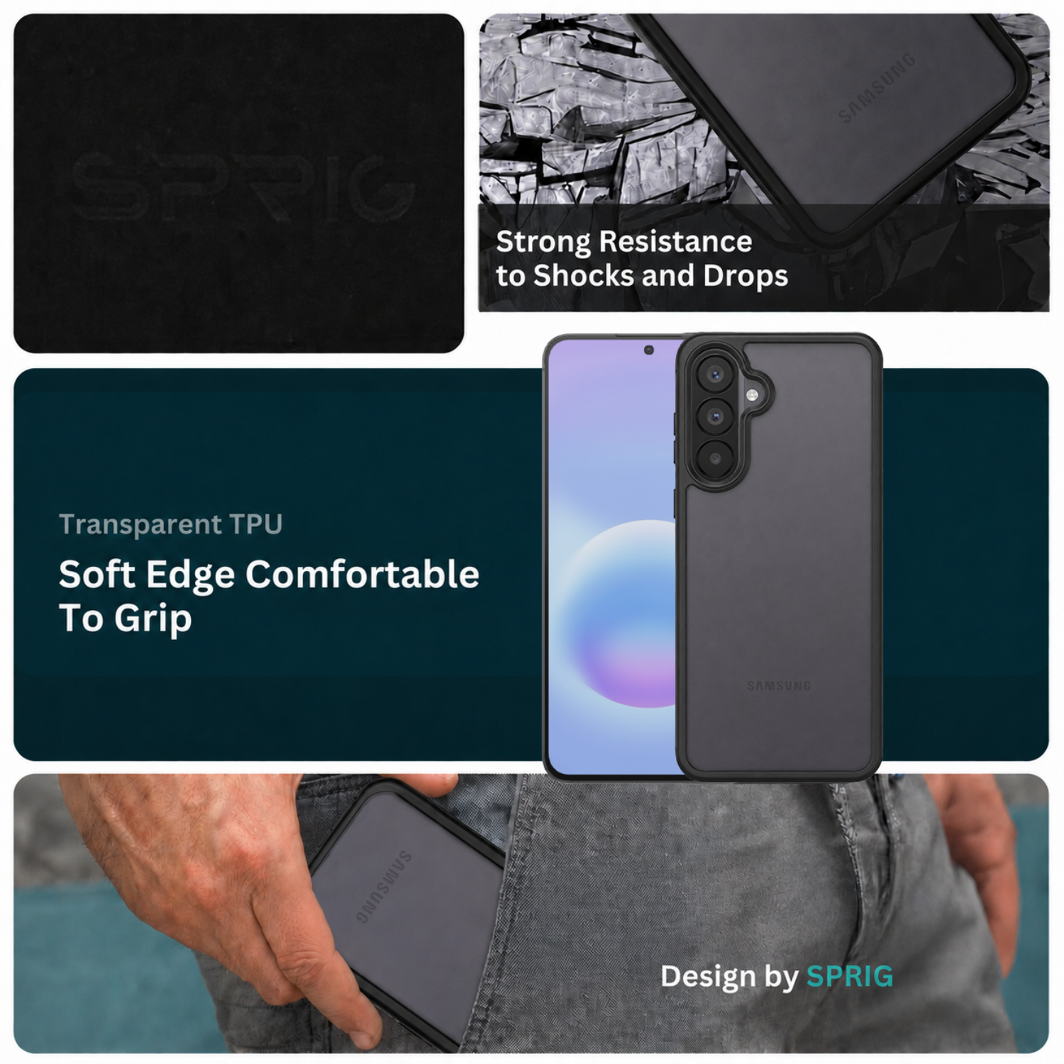 EdgeTone (TPU PC)-Black