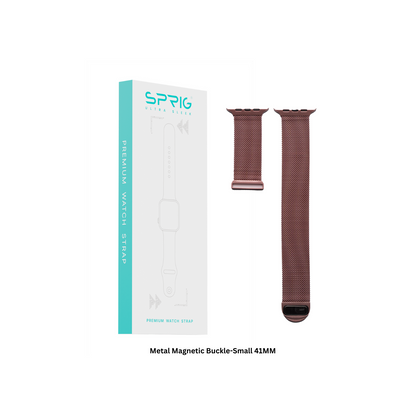 Metal Magnetic Buckle-Pink Small 41MM