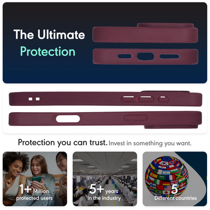 FusionMag-Wine Red Transparent Magsafe