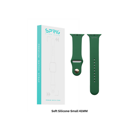 Soft Silicone-Green-Small 41MM