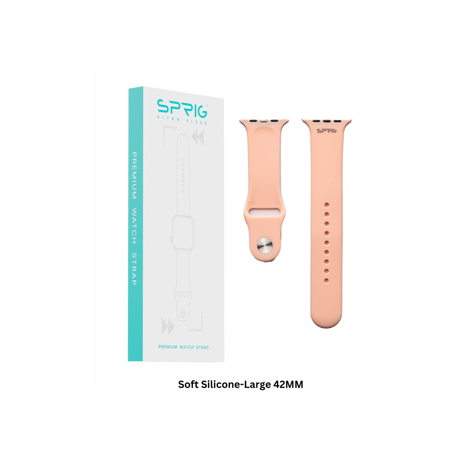 Soft Silicone-Pink Large 42MM