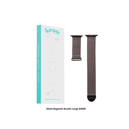 Metal Magnetic Buckle-Silver Large 44MM