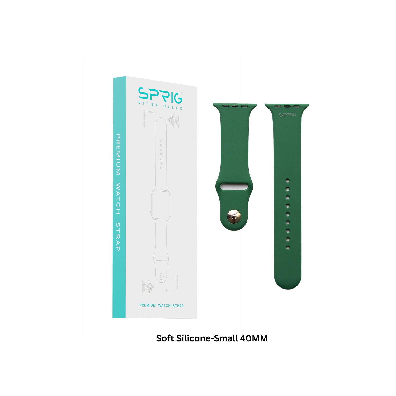 Soft Silicone-Green Small 40MM