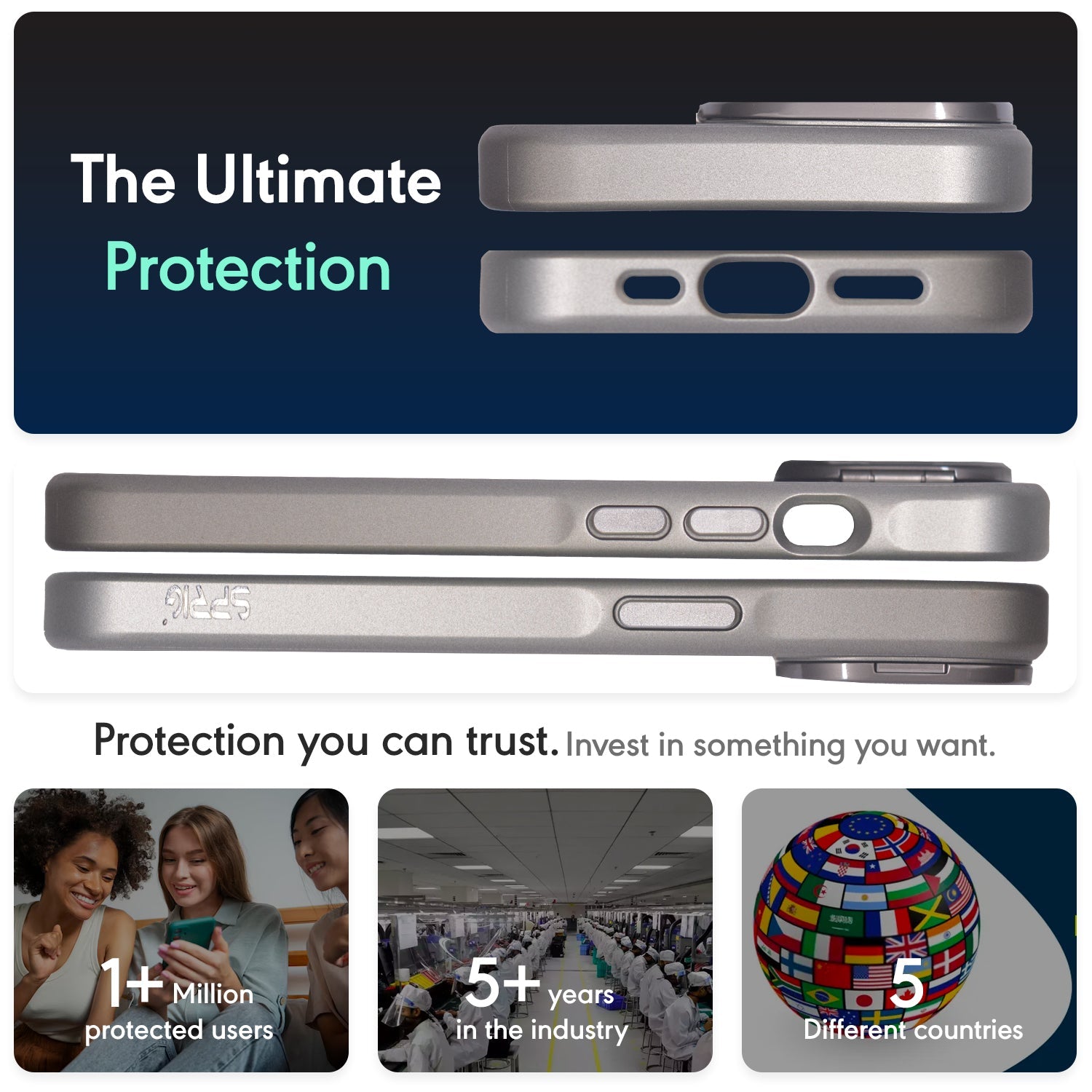 MistMag Camera Glass Stand-Grey