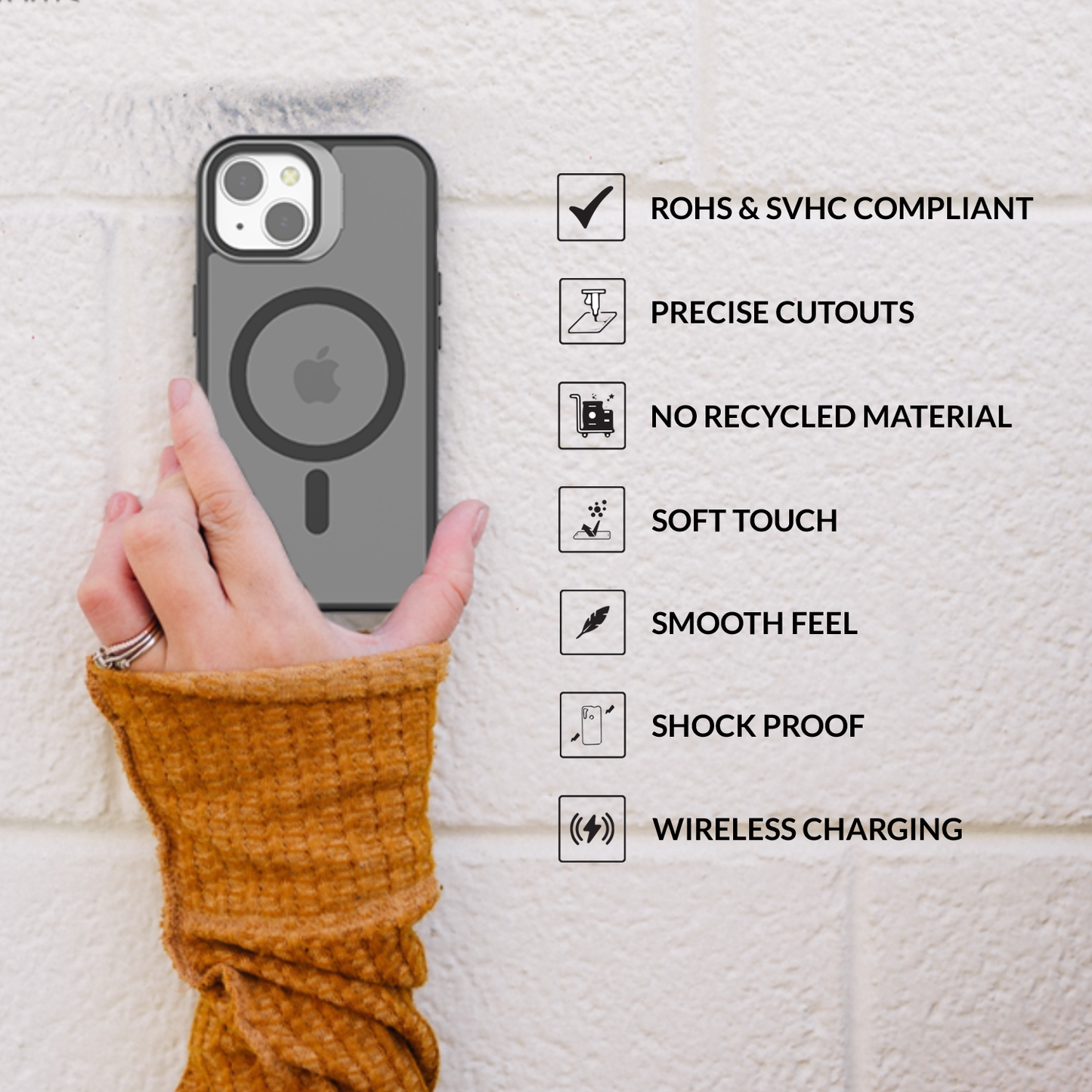 MistMag Camera Glass Stand-Grey