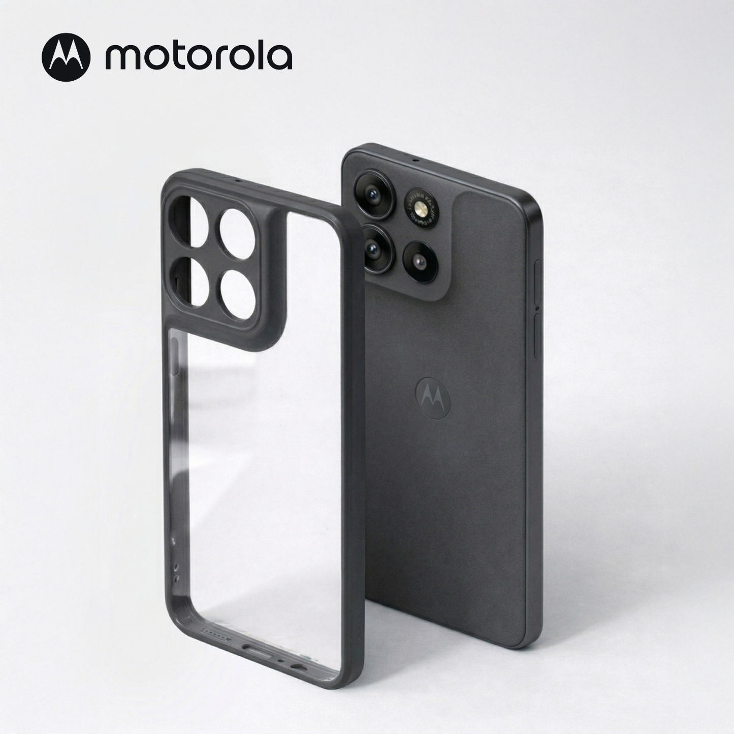AuraShine (TPU PC)-Black Transparent