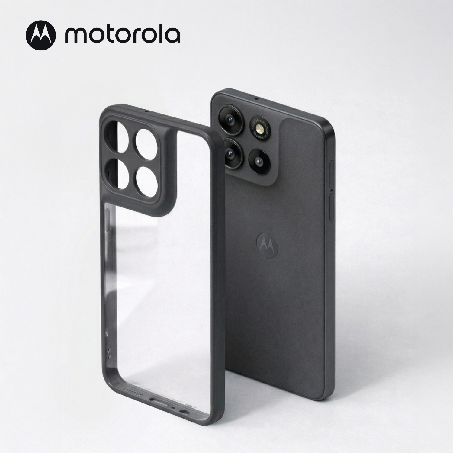 AuraShine (TPU PC)-Black Transparent