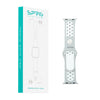 Silicone Dual Color Strap-White Grey