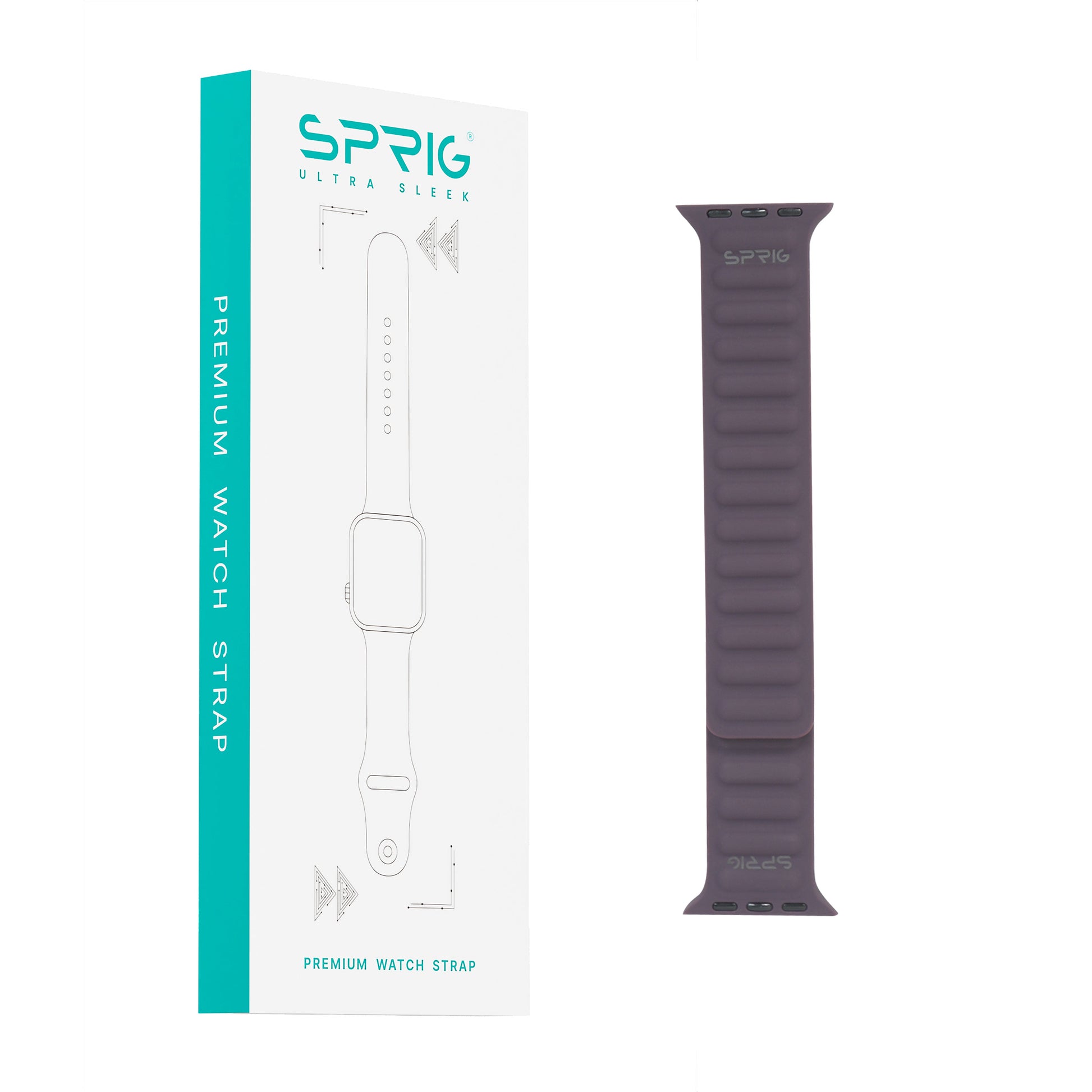 Silicone Magnetic Strap-Violet