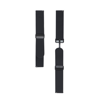 Liquid Silicone Strap with Magnet Buckle-Black