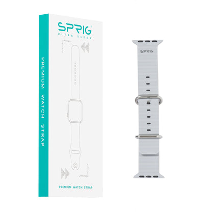 Silicone Ocean Strap-Light Grey