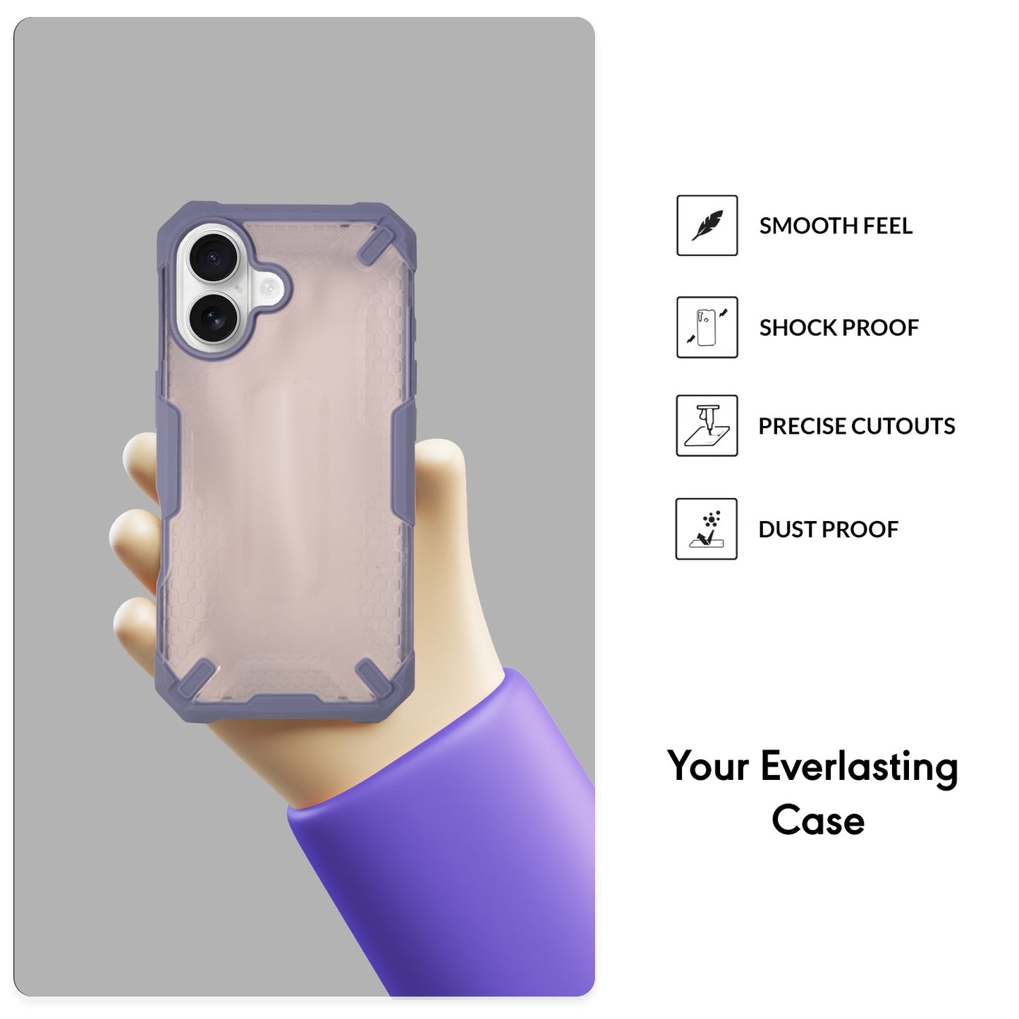 FortArmor Plain-Milky Grey