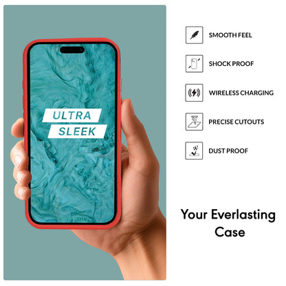 FusionMag-Red Transparent Magsafe