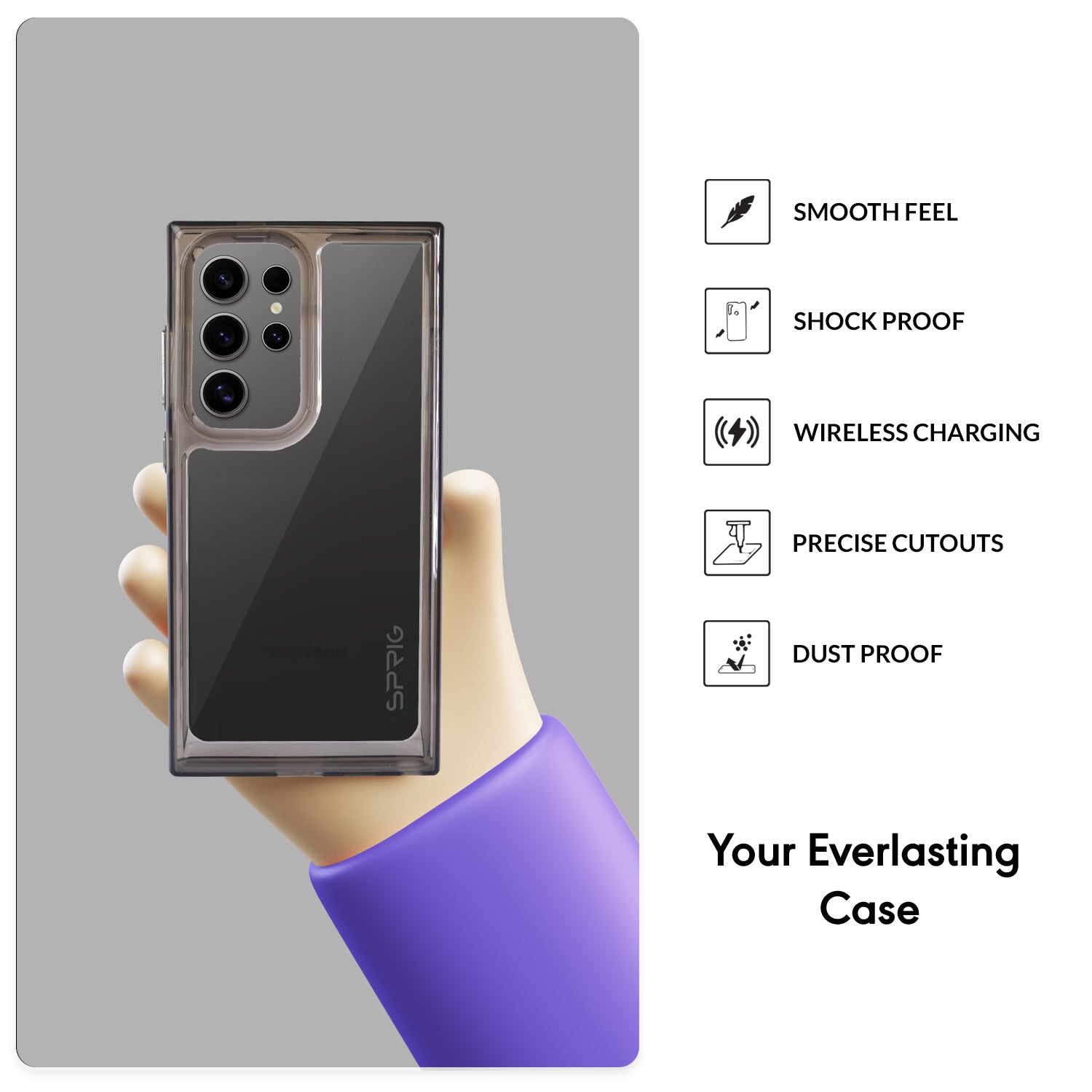 EdgeShine-Black Transparent