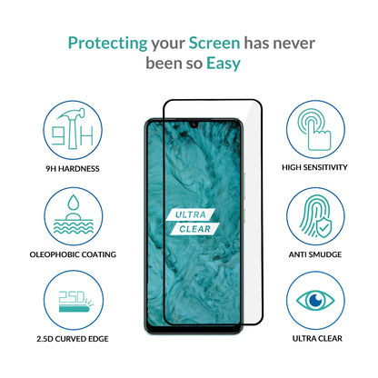 IQOO Z7 Full Cover Tempered Glass