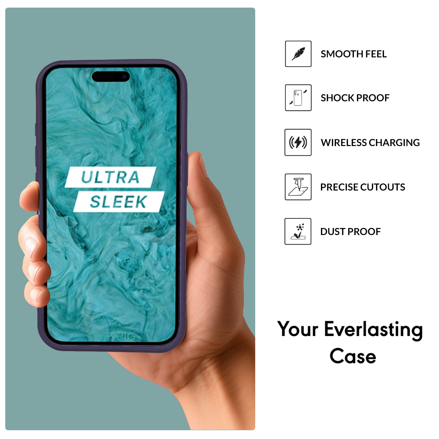 FusionMag-Dark Purple Transparent Magsafe