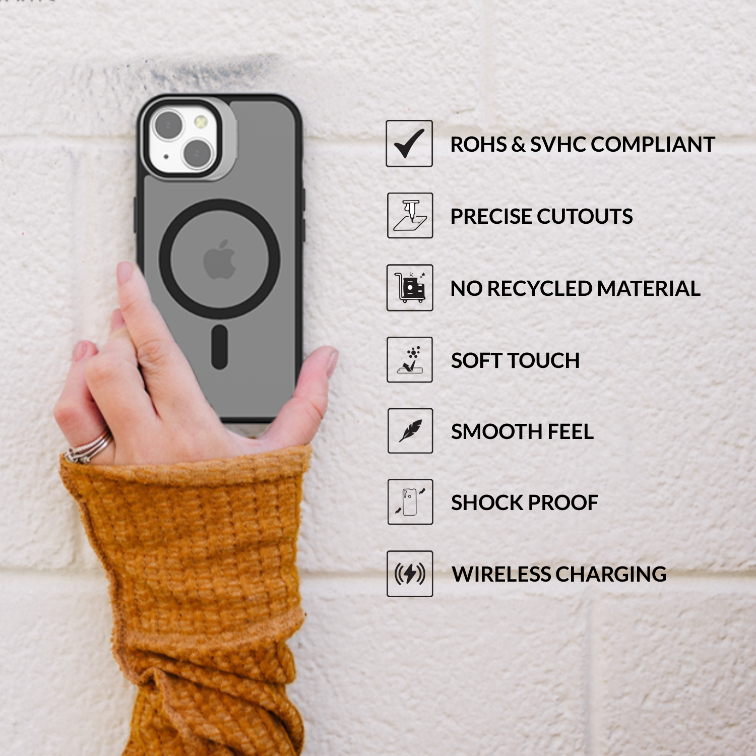 MistMag Camera Glass Stand-Black