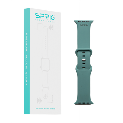 Butterfly Silicone Strap-Green