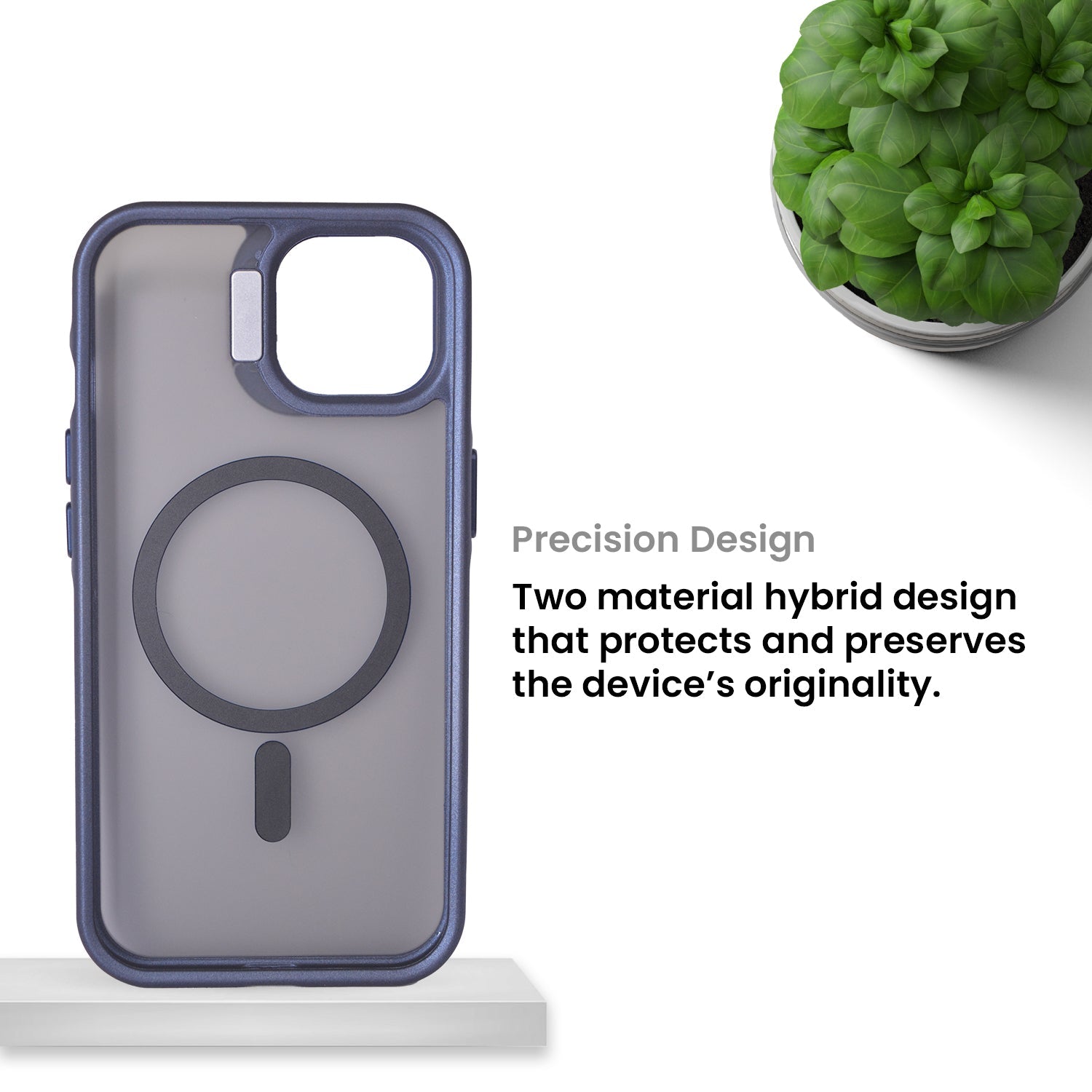 MistMag Camera Glass Stand-Dark Blue