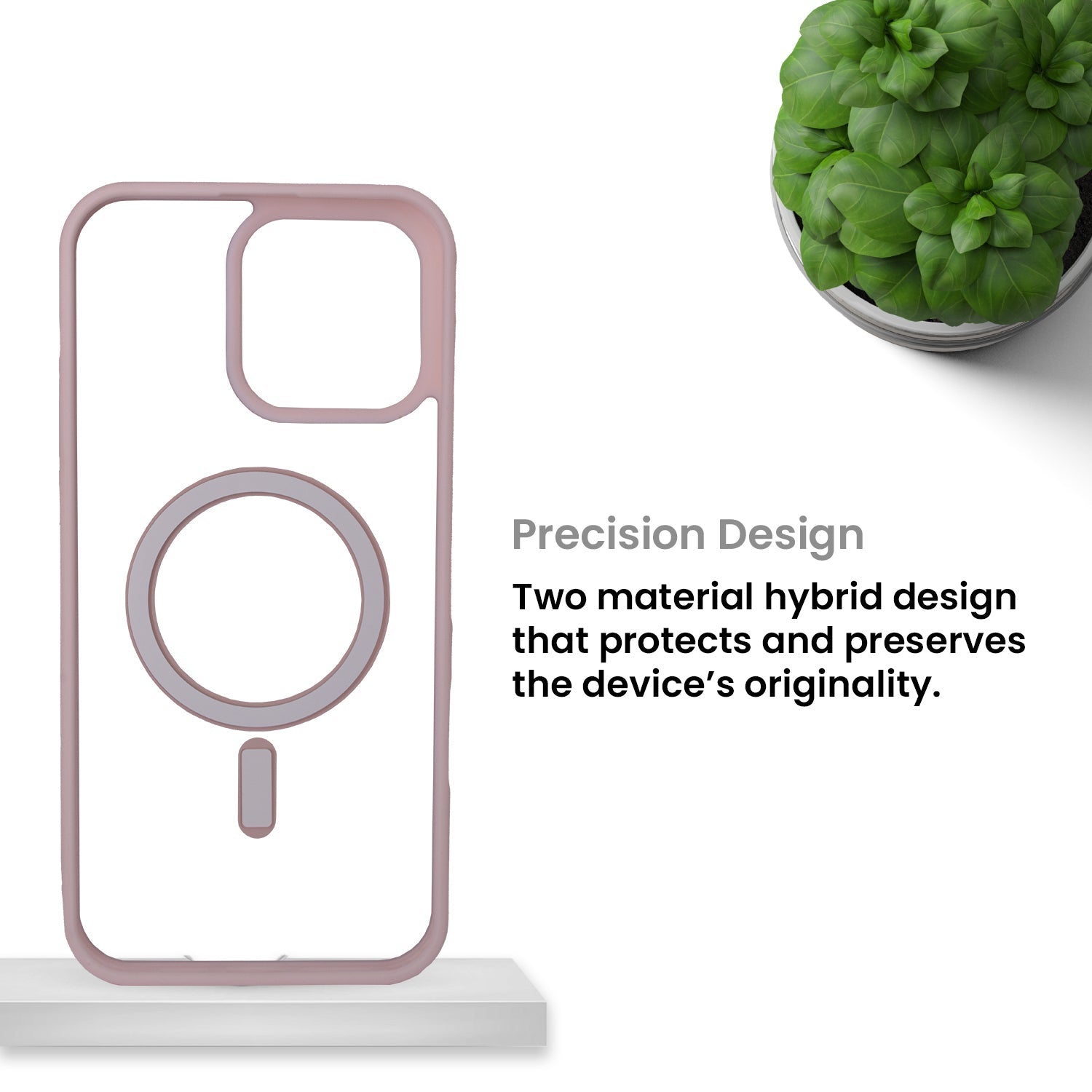 FusionMag-Pink Transparent Magsafe