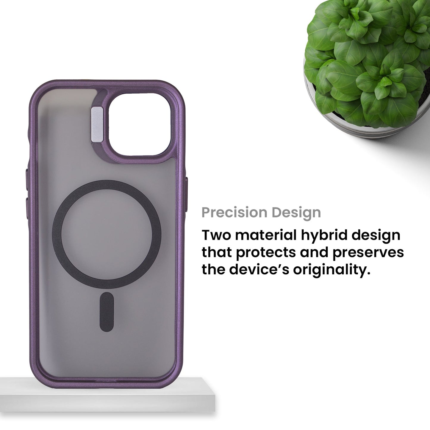 MistMag Camera Glass Stand-Dark Purple