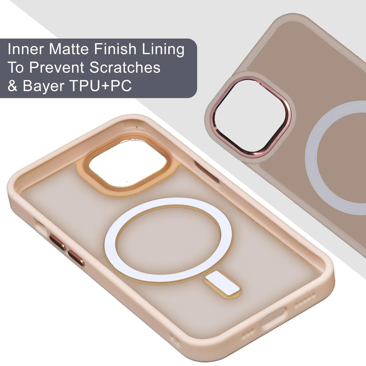 MistMag (Translucent Magsafe)-Light Pink