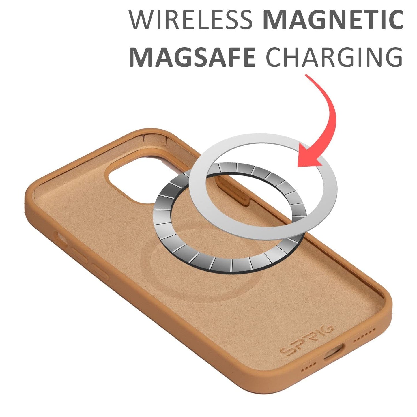 Liquid Silicon Magsafe-Golden Brown