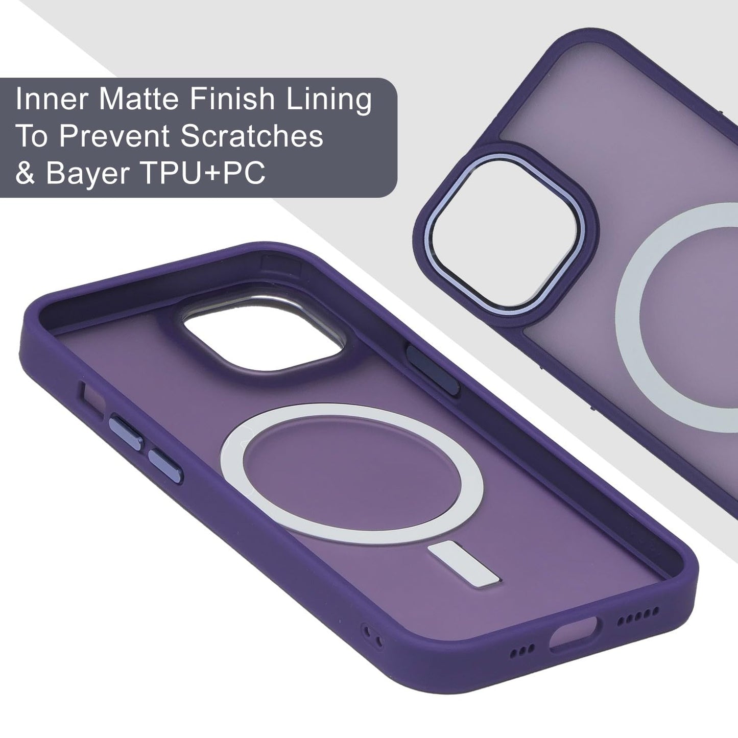 Translucent Magsafe-Purple